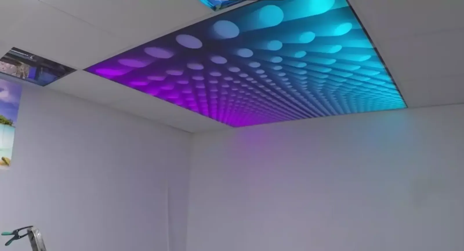 3D натяжной потолок для офиса — Дзержинск, проспект Чкалова, 26, фото 3